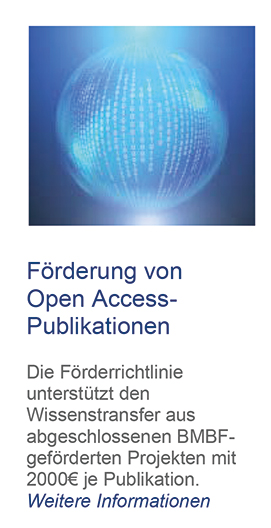 F&ouml;rderung von Open Access-Publikationen